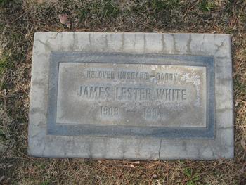 White, James Lester gravesite