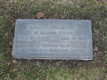 Diamond, Earl Clyde gravesite