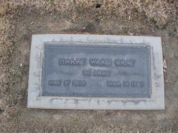 Gray,   Harry Ward gravesite