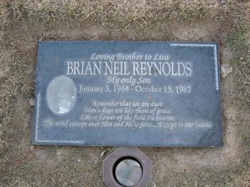Reynolds, Brian Neil gravesite