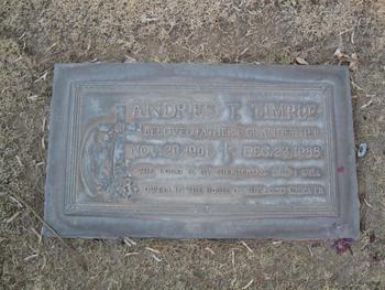 Timple, Andres Torreno gravesite