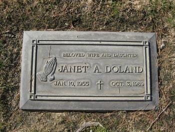 Doland, Janet Adeline gravesite