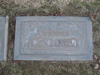 Dunning, Robert Edward gravesite