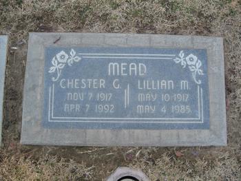 Mead,   Chester Gibson gravesite