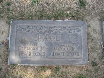 Pace, Clemons M. gravesite