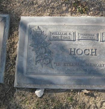 Hoch, William Elrick gravesite