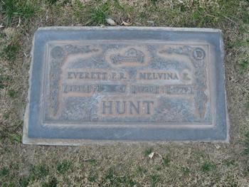 Hunt, Everett Paul Raleigh gravesite