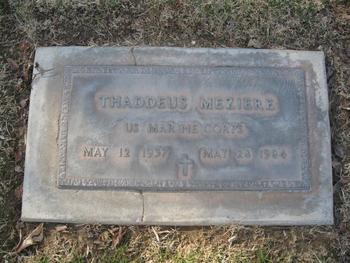 Meziere, Thaddeus gravesite