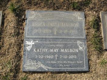 Malbon, Kathy May gravesite