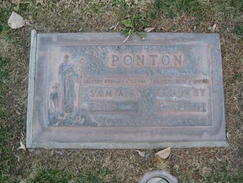 Ponton, Dorothy Myrtle gravesite