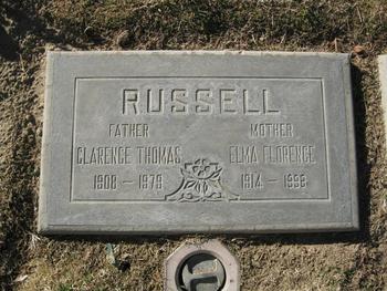 Russell,   Elma Florence gravesite