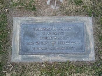 Santo, Thomas Henry gravesite