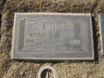 Skope, Michael gravesite