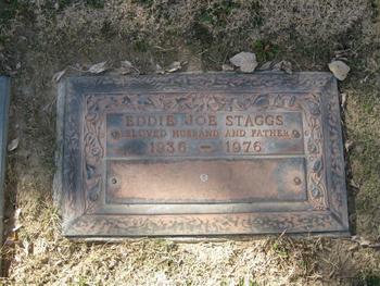 Staggs, Eddie Joe gravesite