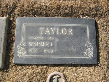 Taylor, Benjamin Lawson gravesite