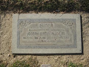 Bunea, Alice Maria gravesite