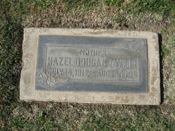 Taylor,   Hazel Marjorie gravesite