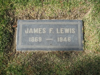 Lewis,   James Franklin gravesite