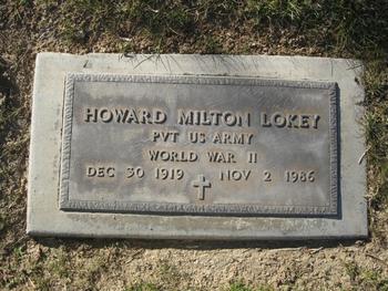 Lokey, Howard Milton gravesite