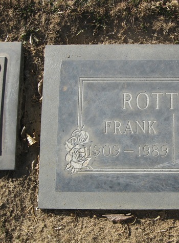 Rottman, Frank gravesite