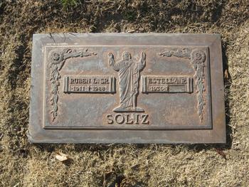 Soliz, Estella R. gravesite