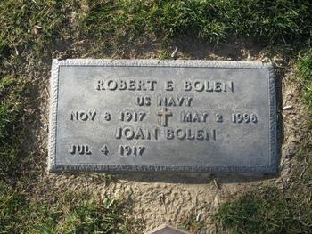 Bolen, Robert Edward gravesite