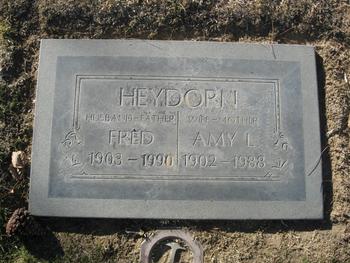 Heydorn, Fred gravesite