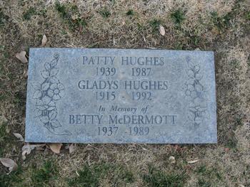 Hughes,   Gladys Marie gravesite