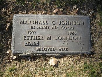 Johnson, Marshall Charles gravesite