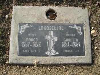 Lakoseljac, Guiditta gravesite