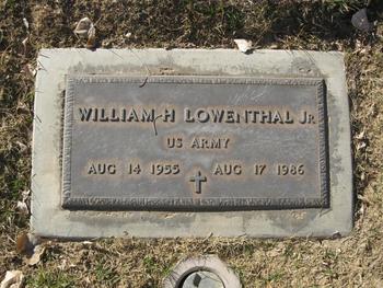 Lowenthal, Jr. William Hugh gravesite