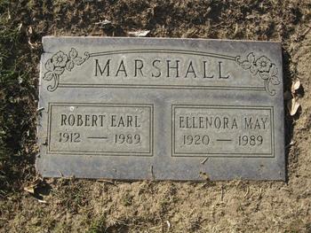 Marshall, Ellenora May gravesite