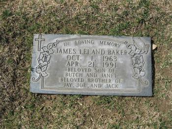 Baker, James Leland gravesite