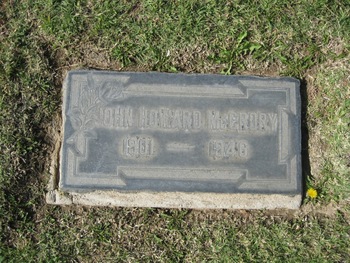McCrory,   John Howard gravesite