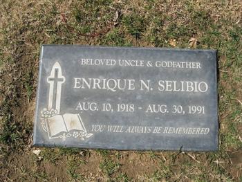 Selibio, Enrique Nacion gravesite