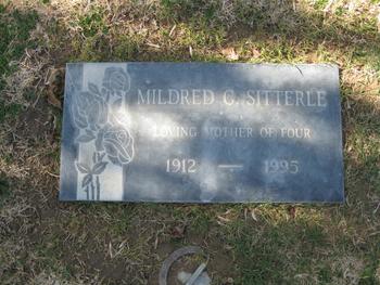 Sitterle, Mildred Caroline gravesite