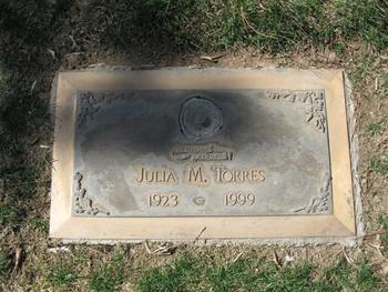 Torres, Julia M. gravesite