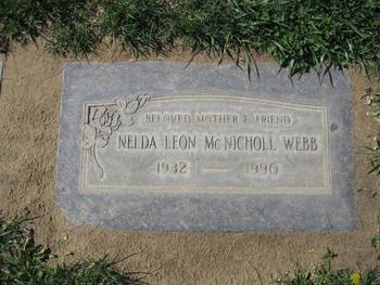 McNicholl, Nelda Leon gravesite