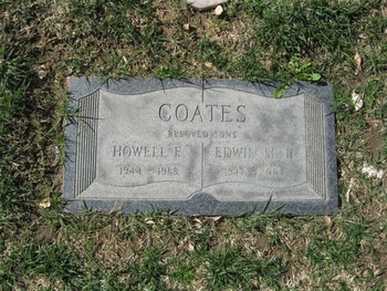 Coates, II Edwin M. gravesite