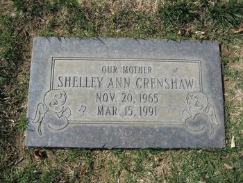 Crenshaw, Shelley Ann gravesite