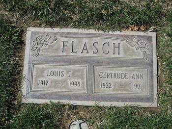 Flasch, Louis J. gravesite