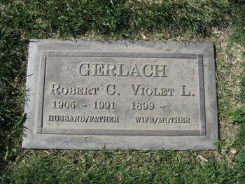 Gerlach, Robert Charles gravesite