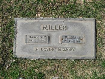 Miller, Norma E. gravesite