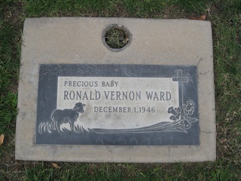 Ward, Ronald Vernon gravesite