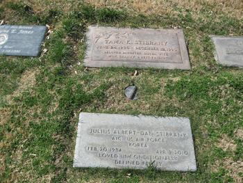 Stibrany, Julius Albert-Dan gravesite