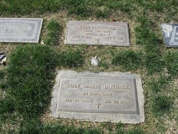 Dothage,   Ruby Marie gravesite