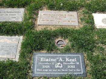 Keel, Elaine A. gravesite