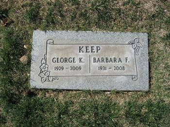 Keep, Barbara F. gravesite