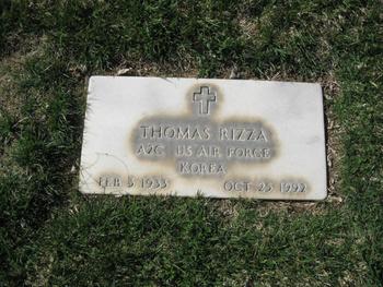 Rizza, Thomas gravesite