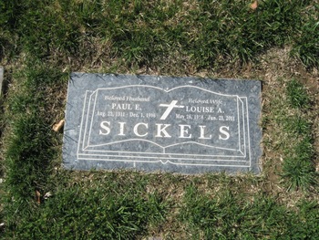 Sickels, Louise Alaberta gravesite